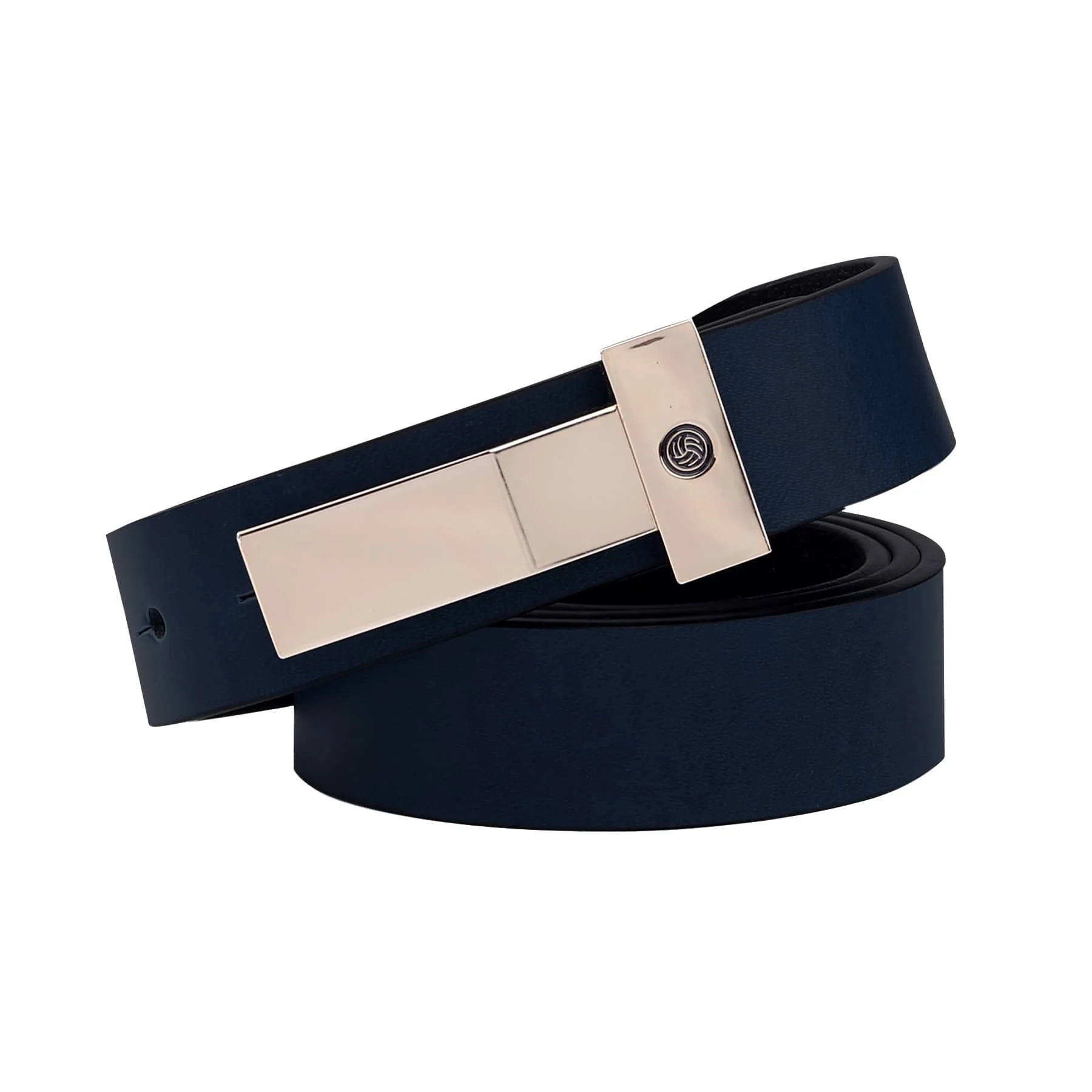 Bacca Bucci Genuine Leather Formal Dress Belts with a Stylish Finish & a Nickel-Free Buckle - Image 6