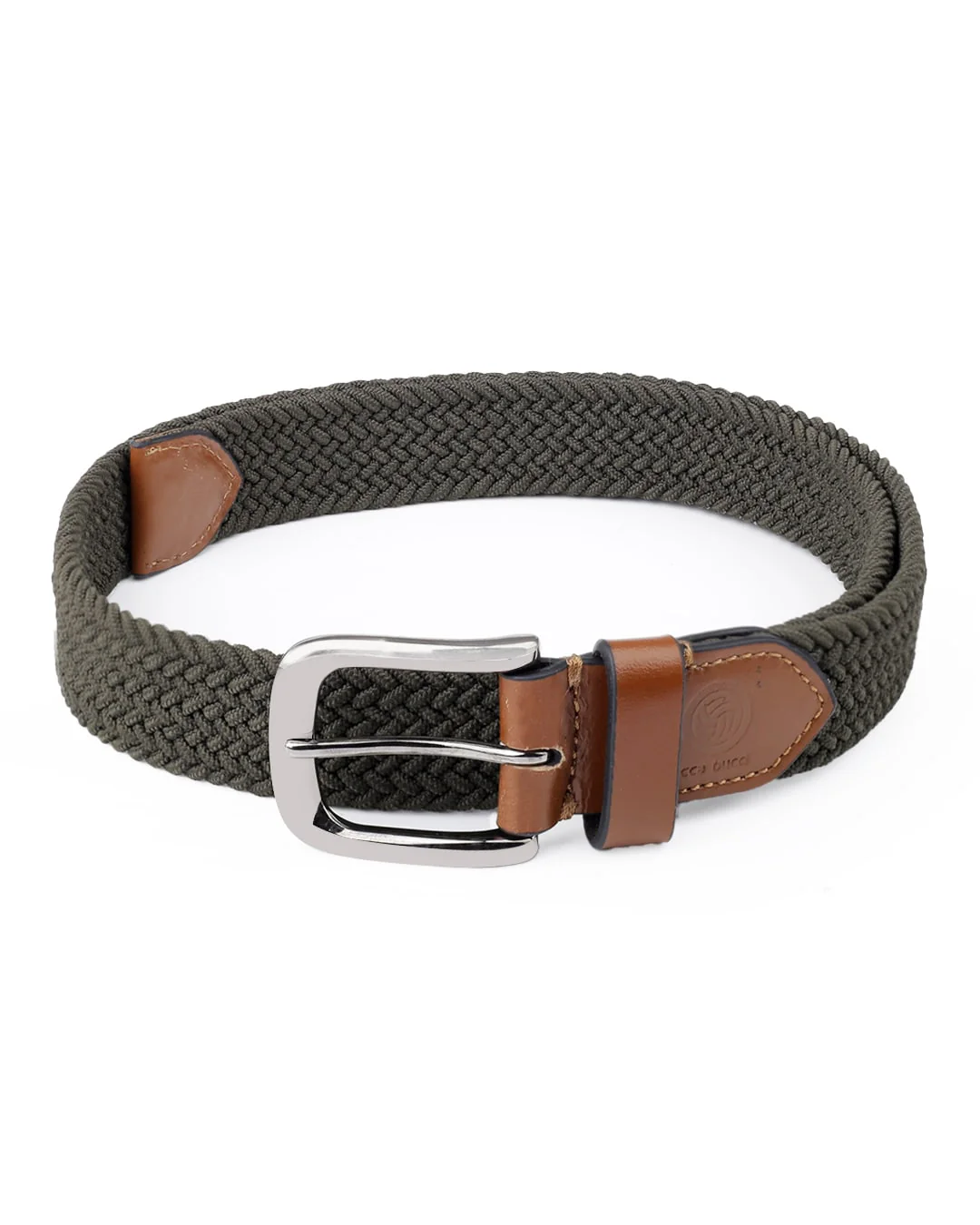 Bacca Bucci Men's Premium Elastic Braided Stretch Belt—Perfect for Golf, Casual, and Everyday Wear - Image 3