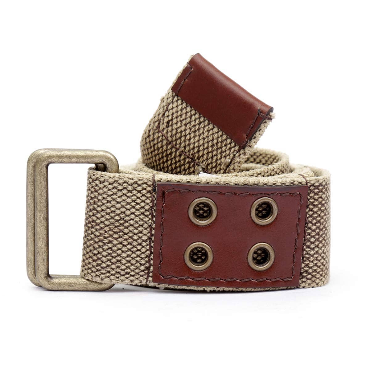 Bacca Bucci Men's Military Style Army Tactical Cotton/canvas Webbing Adjustable Metal Buckle Belt for Men - Image 2