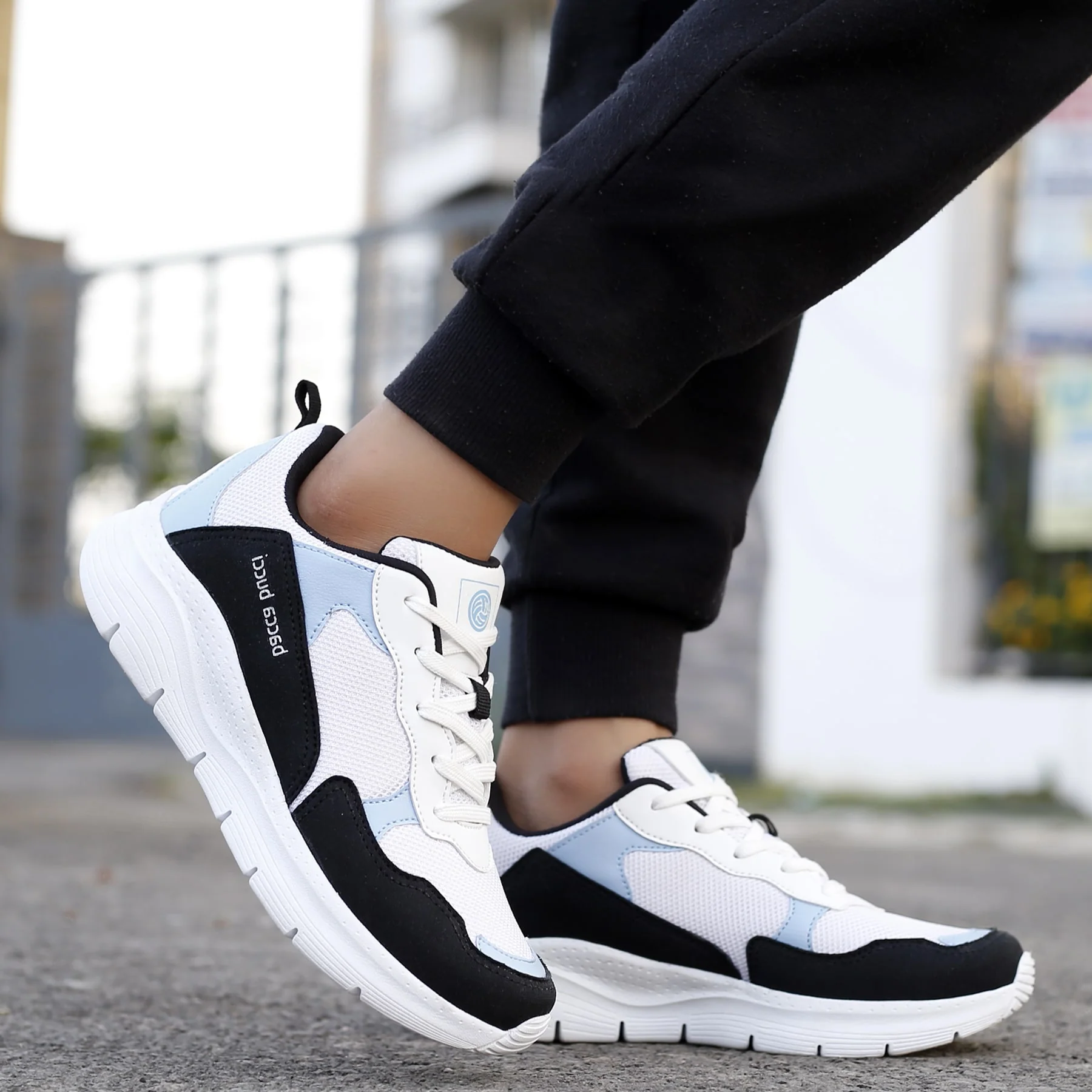 Bacca Bucci WAVE Women Chunky Sneakers | Casual Fashion Lightweight Sole Platform Shoes - Image 3