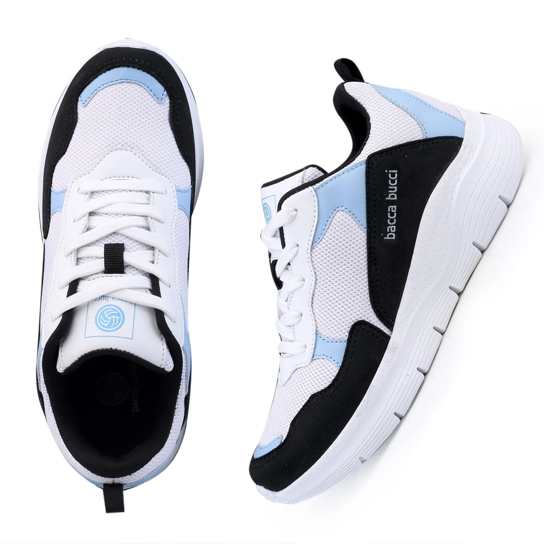 Bacca Bucci WAVE Women Chunky Sneakers | Casual Fashion Lightweight Sole Platform Shoes - Image 7